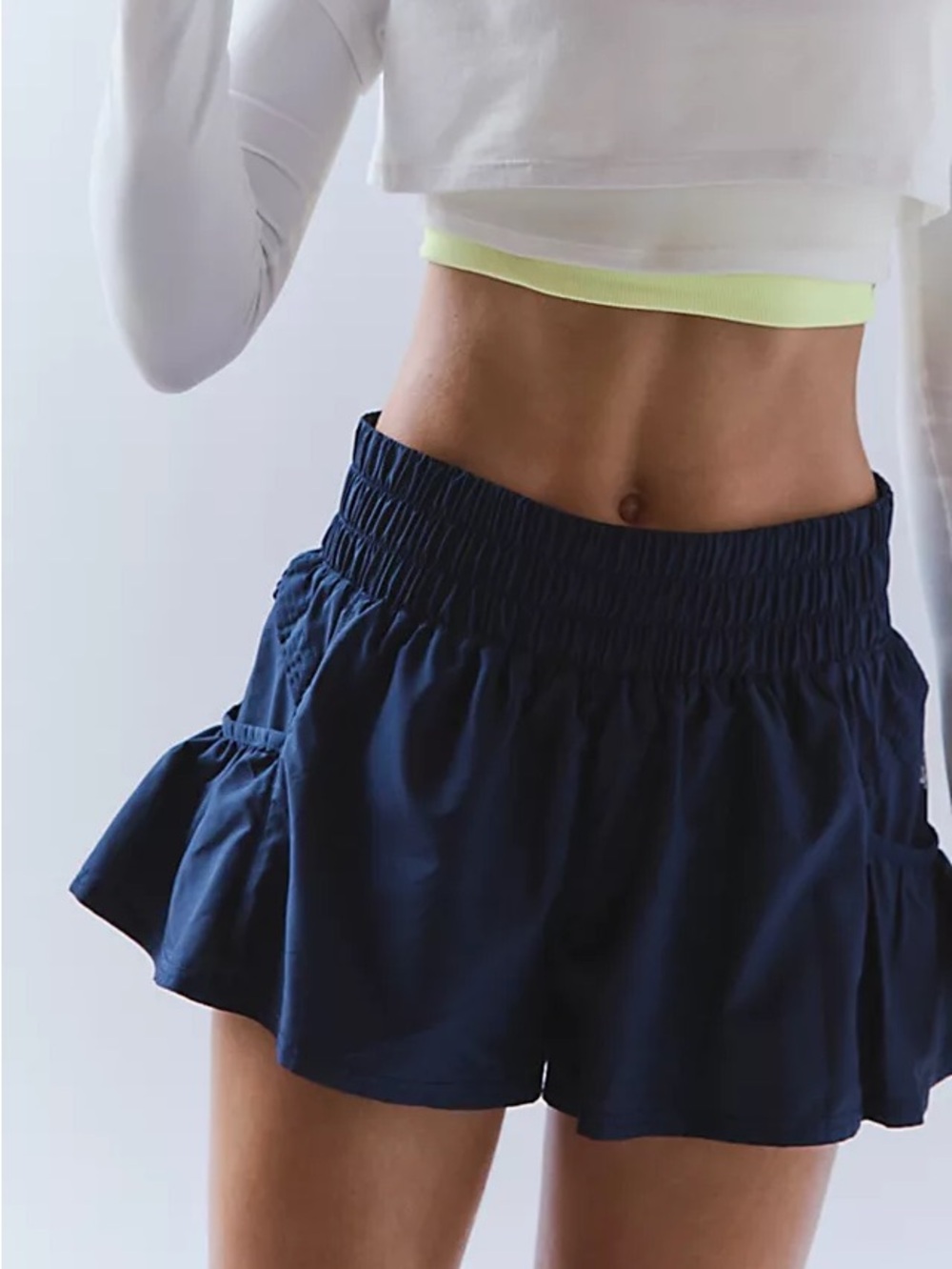 NWOT Free People Movement Get Your Flirt On Shorts -xs
